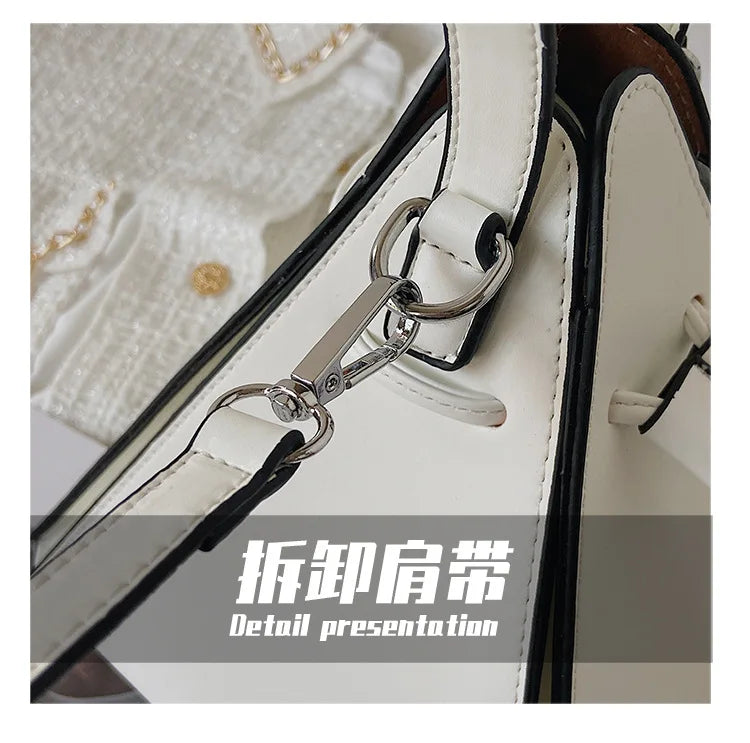 Fashion Ladies Shoulder Bags Handbag High Quality Leather Crossbody Bag Designer Female Triangle BagsSense of Luxury Women Bags