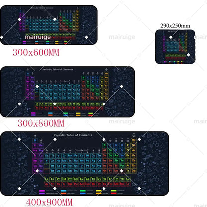 Periodic table of elements Mouse Pad Gaming Mouse Pad Desk Mat HD Gamer Large XXL Mouse Pads PC Computer Carpet Long table mat