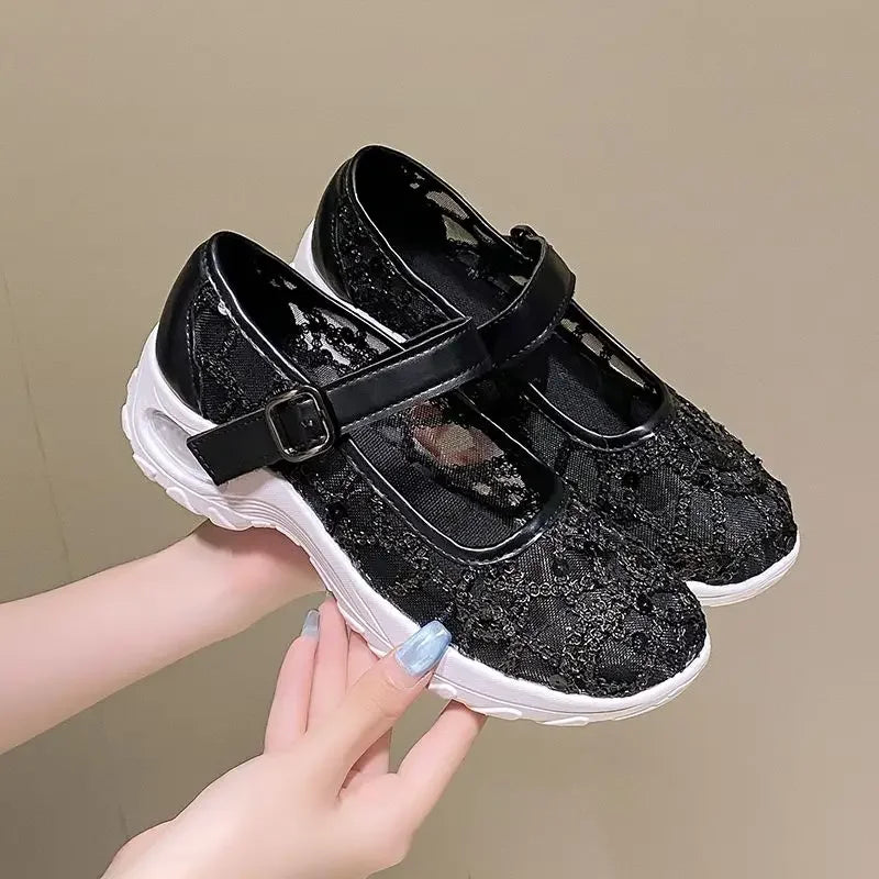 Mesh Breathable Sports Shoes for Women Casual New Arrival 2025 Designer Luxury Stylish Korean Deals Offers Trends Woman Footwear
