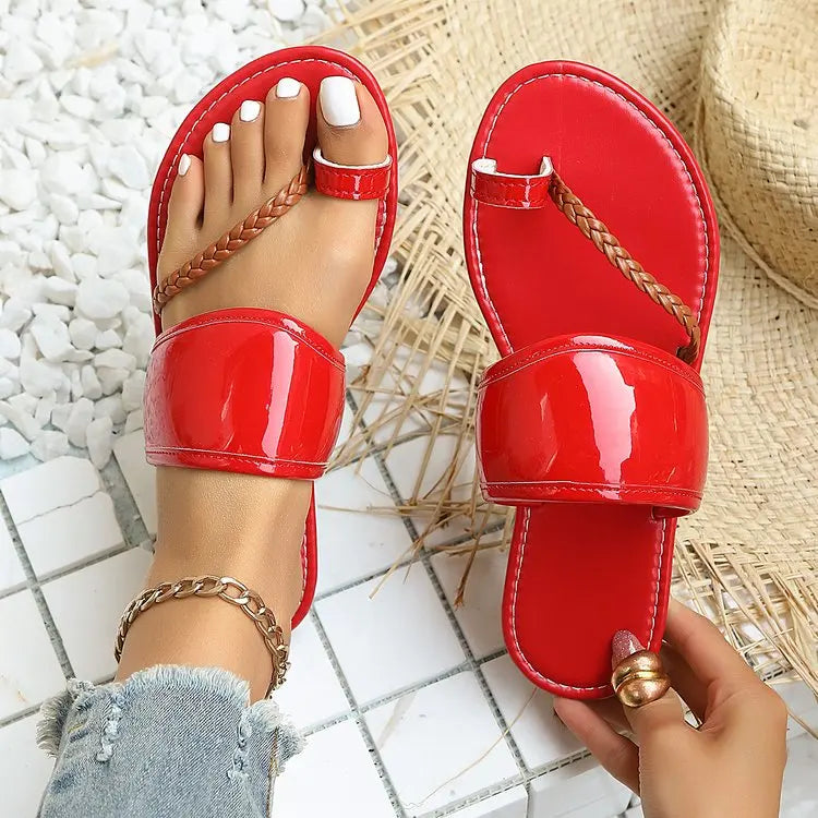 Women Slippers Walking Home Slippers Slides Women Outside Casual Beach Women Shoes Flat Slip on Flip Flop Trend Fashion Sandals