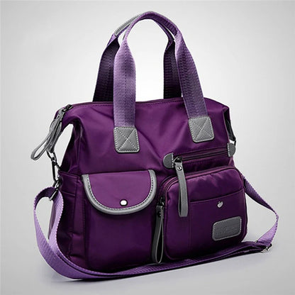 New Ladies Tote Bag Fashion Nylon Waterproof Casual Shoulder Mummy Bag Large Capacity Messenger Bags
