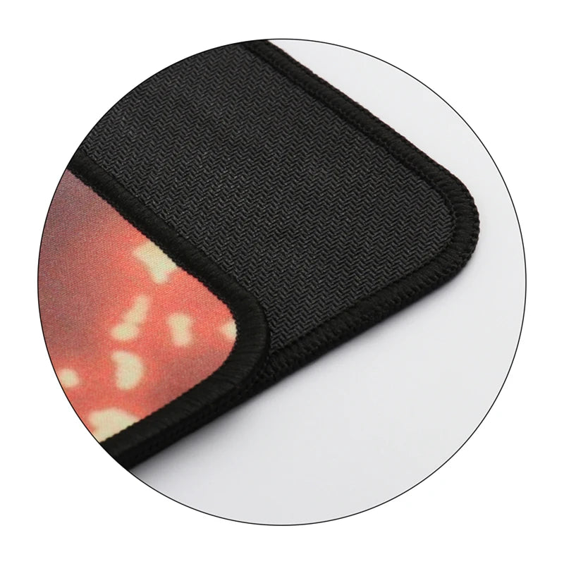 Large Anime Boombox Mouse Pad Big Gaming Desk Mat Retro Radio Printed Anti‑Slip Extra Wide Mousepad for PC Laptop Gamer