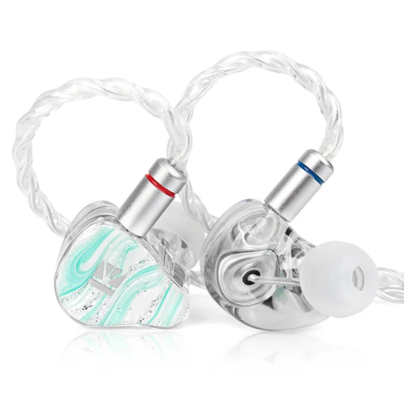 Wired Headphones For Games Live Streaming KBEAR KB08 Mirage IEMS In Ear Earphones 1DD 1BA 2 Micro-Planar Magnetic Drivers HiFi