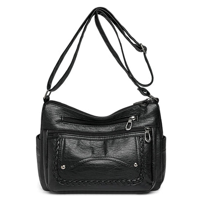 High Quality Leather Luxury Handbags Ladies Bag Designer Shoulder Crossbody Bags For Women 2024 New Bolsa Feminina Sac A Main