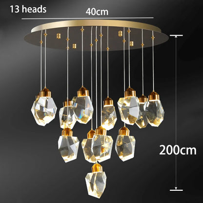 Living room decoration salon bedroom decor dining room Pendant lamp led lights for room indoor Chandelier lighting Chandeliers