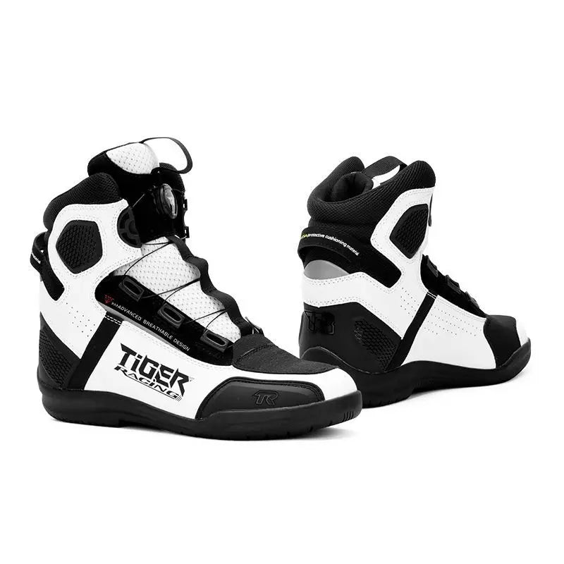 Moto Shoes for Men, MTB Cycling Shoes, Winter Hiking High-Cut Boots, Tenis Masculino, Road Bicycle Sneaker，Casual Shoes