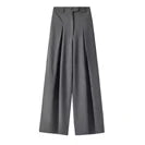 SENTUBILA Women's Summer Skirt 2026 Elegant Elastic Waist Sheen Flowy A Line Long Skirt for Woman Ladies Clothes 162QG4909