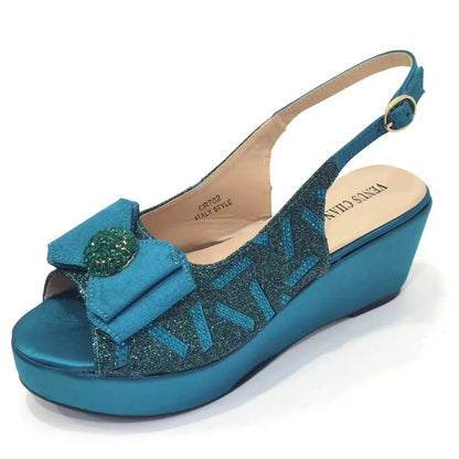 Sandals Woman Summer 2024 New Arrival Specially Designed Black African Women's Round Toe High Heels Suitable for Wedding Party