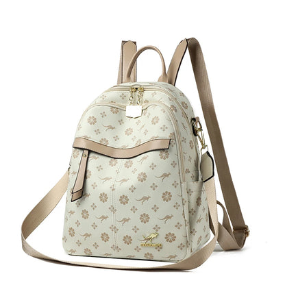 New Classical Fashion High Quality Soft Leather Travel Backpack Women Large Capacity Luxury Shoulder Bags School Bag Backpacks