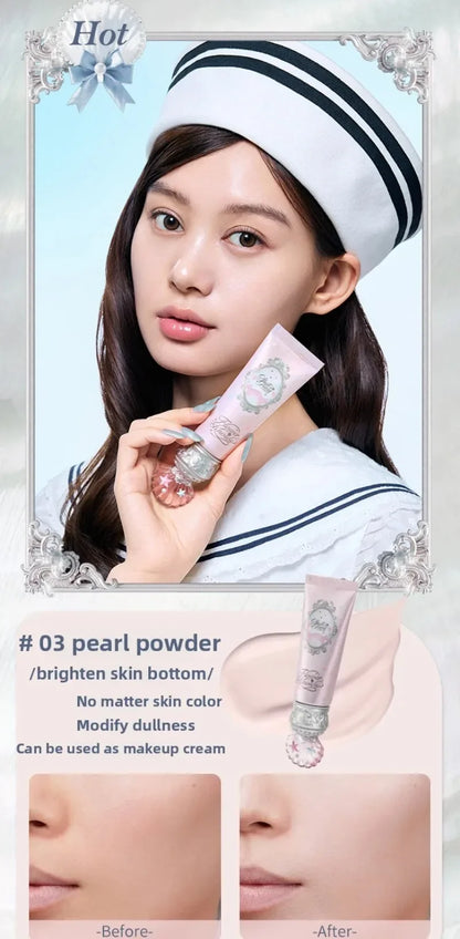 Makeup Set Flower Knows Shell Pearl Bunny Garden Setting Powder Lip Gloss Blush All In One Baking Powder Glitter Highlighter Kit