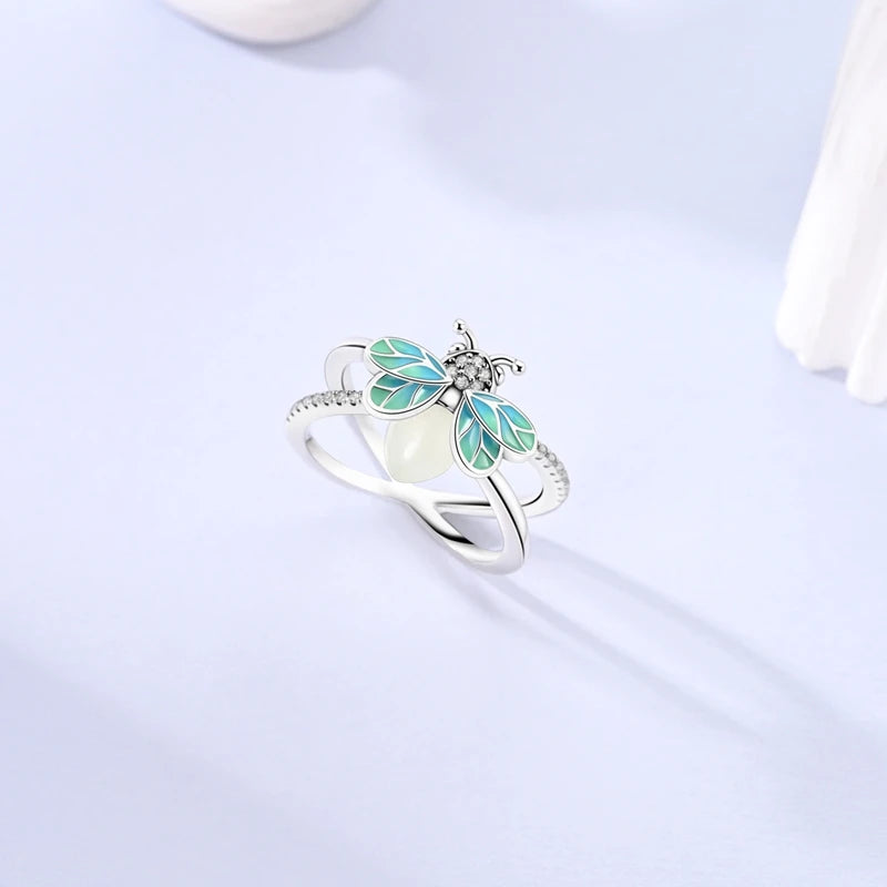 Rings Hot Sales 925 Sterling Silver Love Heart Sun Moon Star Iris Adjustable Rings For Women Wedding Birthday Party Jewelry Gift