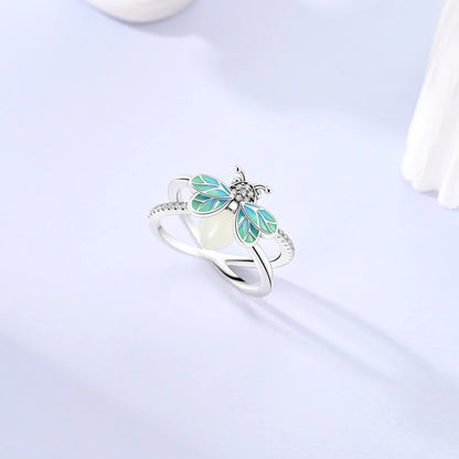 Rings Hot Sales 925 Sterling Silver Love Heart Sun Moon Star Iris Adjustable Rings For Women Wedding Birthday Party Jewelry Gift