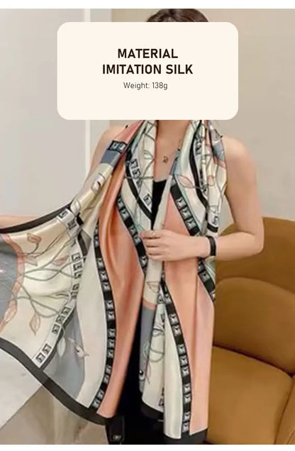 Women's Ethnic Style Printing Shawl Casual Fashion Scarf Travel Photo Outdoor Beach Scarf Shawl