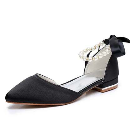 Summer New Women Shoes Fashion Pointed Tip Flat Sandals for Woman Elegant Dress Wedding Shoe Luxury Designer Shoes Zapatos Mujer