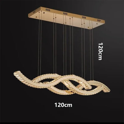 home decorationPendant lights, luxury crystal living room chandelier, dining room Pendant lamp, ceiling light, indoor lighting