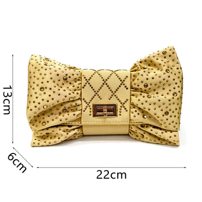 Nigerian Women Heel Party Ladies Italian Design Shoes And Bags Set Decorated with Rhinestone Handbag Wedding Party