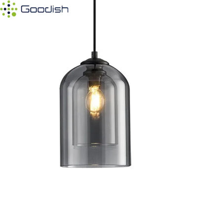 Modern Crystal Coal Oil Glass Stone Bottle LED Pendant Lights Art Creative Indoor Lamps for Bedroom Home Decoration Chandeliers