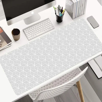 Hot Sell Large Gaming Mouse Pad Multi-size Gamer Mat Abstract XL Computer Cushion Keyboard Desk Non-Slip Rubber Locking Edge Rug