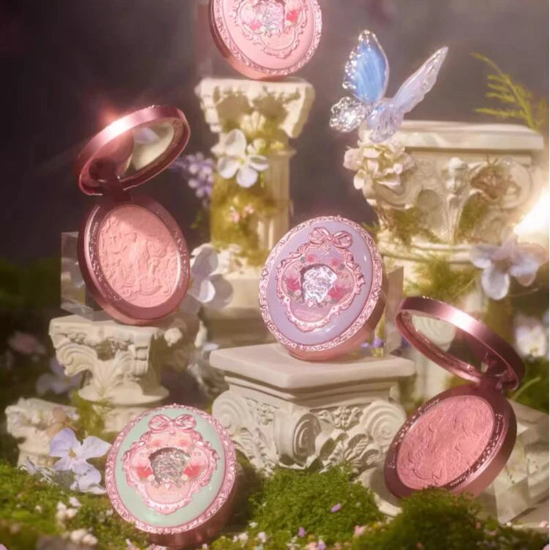 Flower Knows Set Midsummer Fairytales Make up Gift Box Eye Brow Palette Powder Blusher Eyebrow Concealer Lipgloss For Women