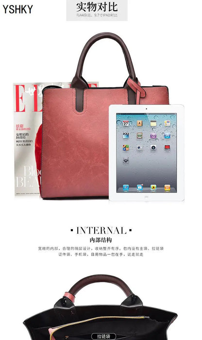 Three-piece set of women's bags Women's shoulder Handbags Bag for 2025 Female luxury designer Casual fashion  bags