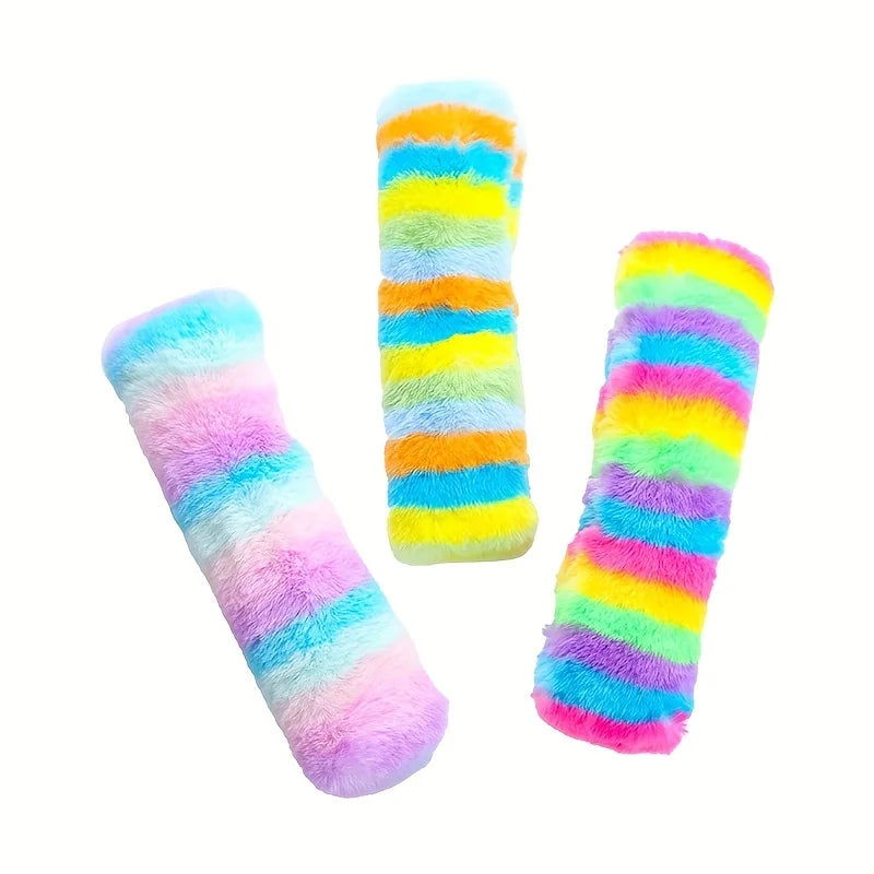 Interactive Cat Toy Plush Pillow Cat Chew Toy Squeak Toy Sound Catnip Toy Cat Supplies Pet Cute Kitten Teeth Grinding Cat Pillow