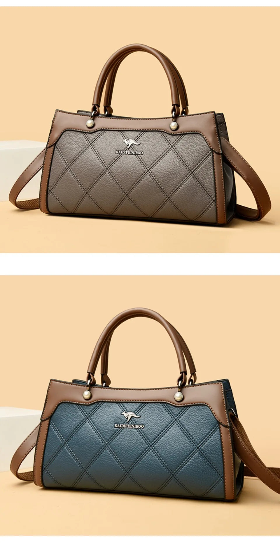 Top Quality Leather Hand Shoulder Bags for Women Luxury Handbags Women Bags Designer Casual Large Capacity Tote Bag Sac