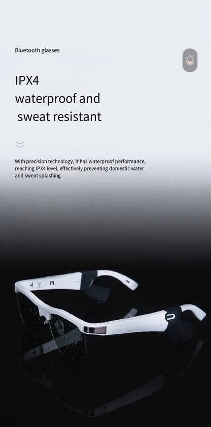 Bluetooth Smart Glasses, Directional Audio Speaker, Polarized, High Quality, Music, Speech Control, Play Phone Call,Sunglasses