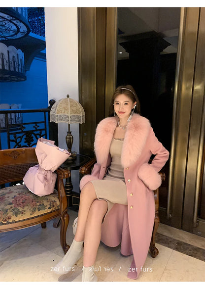 Real Fox Fur Collar Women Natural Fur Scarf And Cuff Set Luxury Women Coat Jacket Fur Shawl Neck Warm Scarves Fashion Fur Shawl