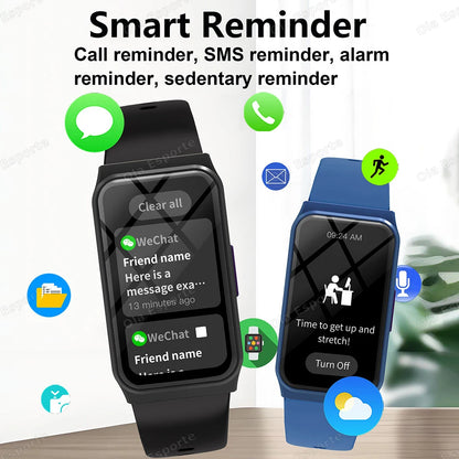 New Smart Watch Lightweight Health & Sleep Monitoring Multiple Sport Modes Music Control For Men Women Smartwatch Holiday Gifts