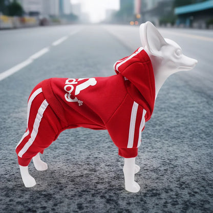 Spring Dog Jumpsuit Sports Suit for Small Dogs - Charming Pet Apparel for Chihuahua Terrier Beagle - Comfortable Clothing