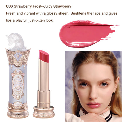Flower Knows Knight Unicorn Makeup Set Eyeshadow Blush Lipstick Loose Powder Long Lasting Fantasy Princess Beauty Kit Cosmetics