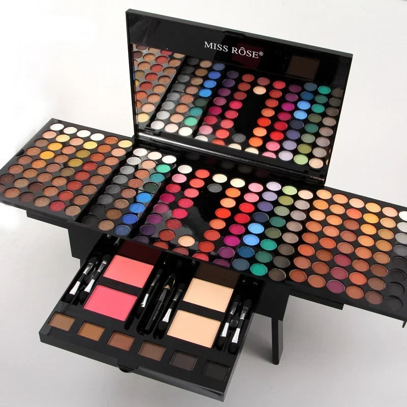 180 Colors Makeup Palette Gift Set Box Blush Lip Stick Long Lasting Cosmetics Kit Primer Luminous Make Up Set
