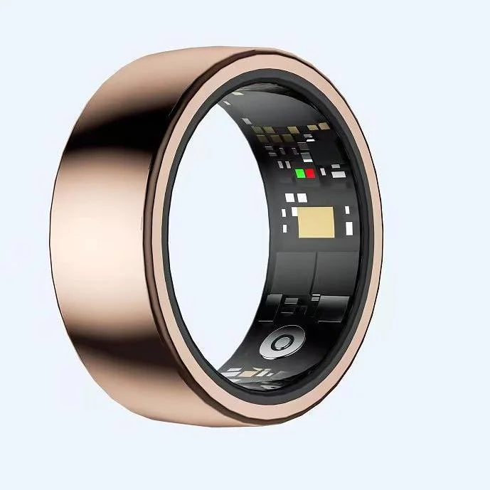 2026 New Smart Ring Heart Rate Blood Pressure Sleep Monitoring Motion Tracking IP68 Waterproof Men Women Smart Ring Holiday Gift