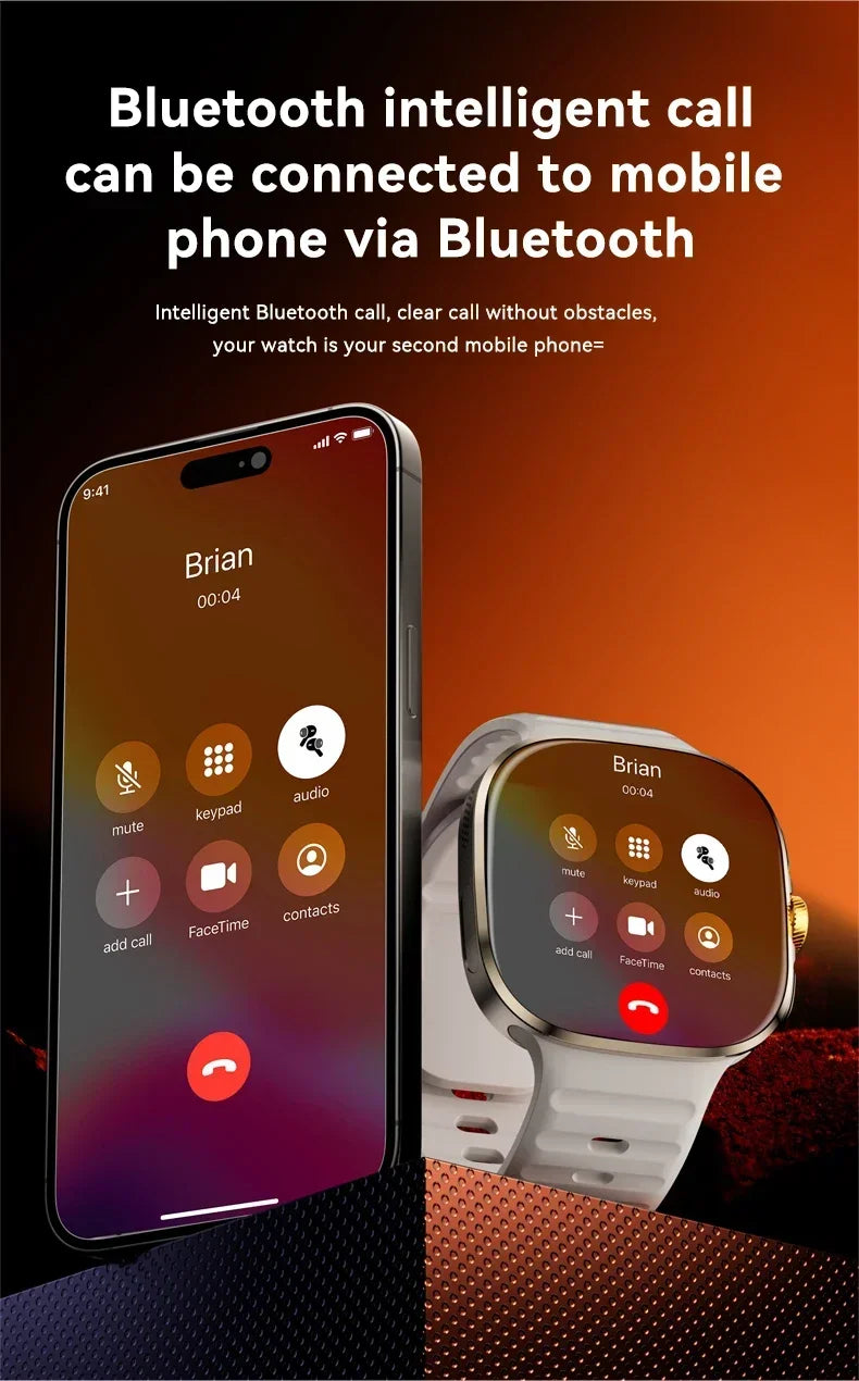 M99 5G Smartwatch: 2.4" AMOLED Screen, Rotating Camera, SIM & WiFi Support for Standalone Calls and Social Media.
