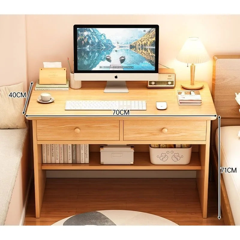 Corner Computer Desk Corner Desk Home Study Table Bedroom Girls Dresser Bookcase Integrated Desk