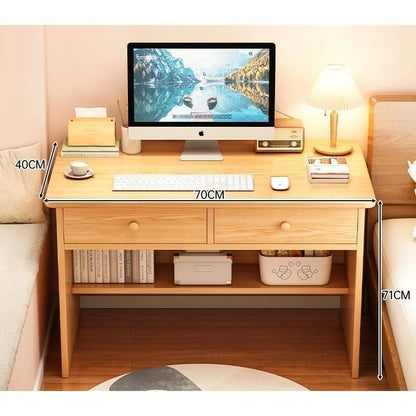 Corner Computer Desk Corner Desk Home Study Table Bedroom Girls Dresser Bookcase Integrated Desk