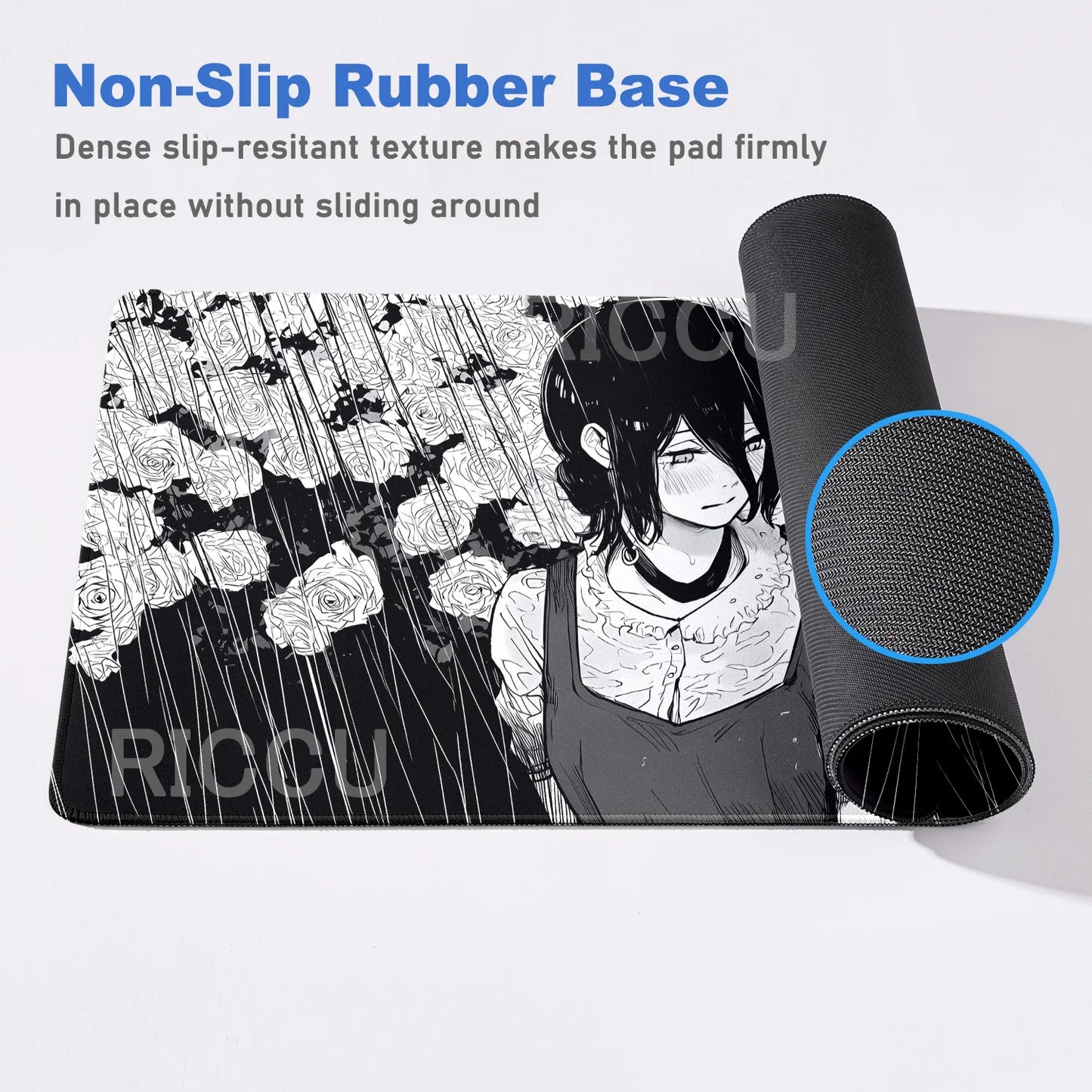 HD Chainsaw Man XXL Mouse Pad Anime reze Gamer Makima Gaming PC Accessories Mouse pads Large Keyboard Desk Mat Computer Keyboard