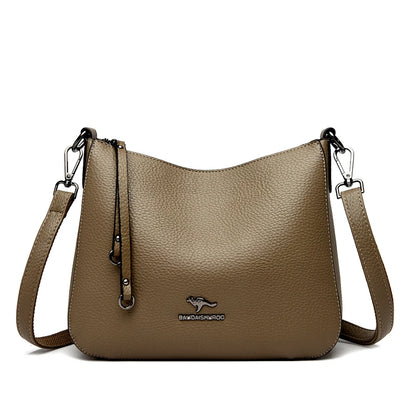 Luxury Leather Large Capacity Handbags Women Bags Designer Tote Bag Shoulder Crossbody Sac Ladies Shopping Messenger Bags