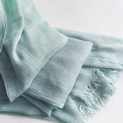 60 Color Cotton Crepe Shawl Headwraps Fashion Scarf Hijab For Women Veil Muslim Islam Hijab Cap Scarf For Muslim Shawl 200*90CM