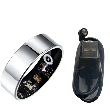 2026 New Smart Ring Heart Rate Blood Pressure Sleep Monitoring Motion Tracking IP68 Waterproof Men Women Smart Ring Holiday Gift