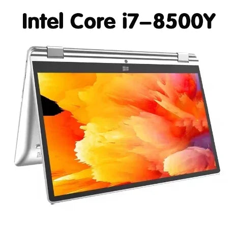 Touch Screen Notebook Portable 2 in 1 Laptop Computer Intel Core i7-8500Y / N4020 11.6 Inch Windows 11 Pro Tablet PC Computer