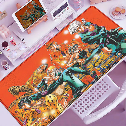 HD J-Jojo B-Bizarre A-Adventure Mouse Pad Gaming 900×400mm Mousepad Xxl Mouse Mat Offices Accessories Keyboard Pad Computer Desk