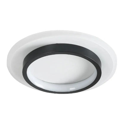 Modern 3 Color Temperature LED Ceiling Lamp Baked Enamel Many Styles Hallway Lamps Balcony Lights Bedroom Living Room 90V-260V