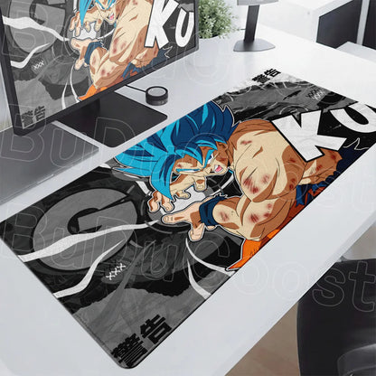 Hot Anime Dragon Ball Mouse Pad 30x60cm Manga Panel Laptop Office Goku Rubber Soft Table 30x80cm Pc Gaming Washable Non-Slip Mat