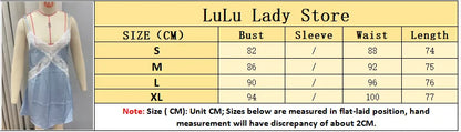 Sexy Blue Satin Lace Slip Mini Dress Women Spaghetti Strap V Neck Hollow Out Bodycon Dresses Lady Summer Beach Short Gown 2026