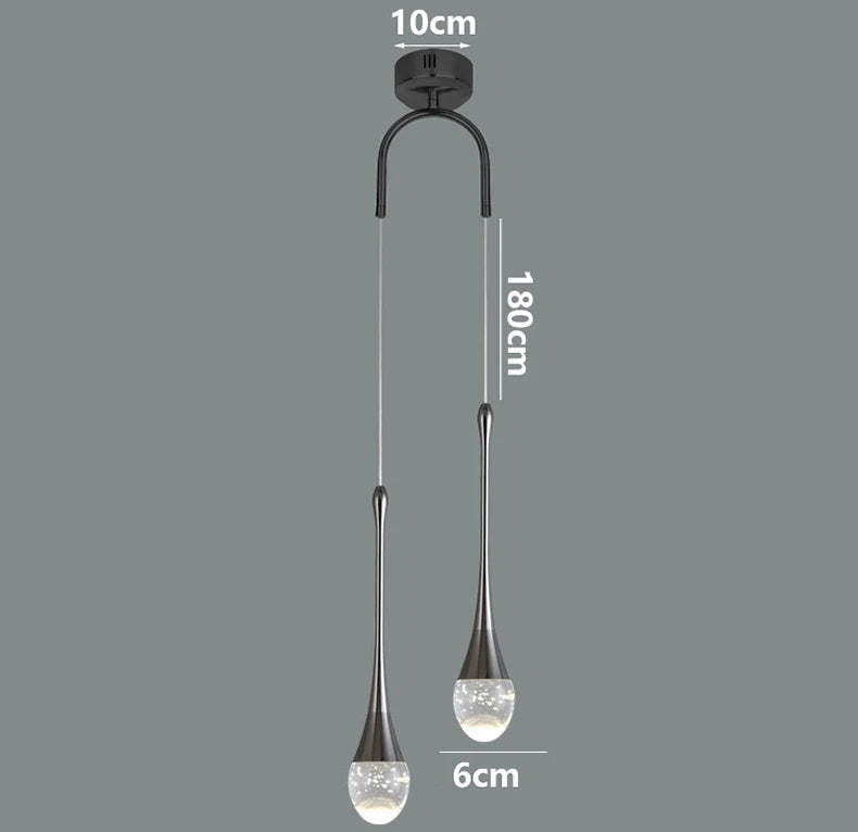 1 PC Modern home decor led lights Bedroom lamp bedside pendant light lamps led Chandeliers hanging light indoor lighting
