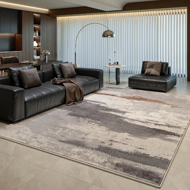 Large Area Living Room Decoration Washable Carpet Light Luxury Rugs for Bedroom Thick Plush Study Floor Mat Home Fluffy Soft Rug
