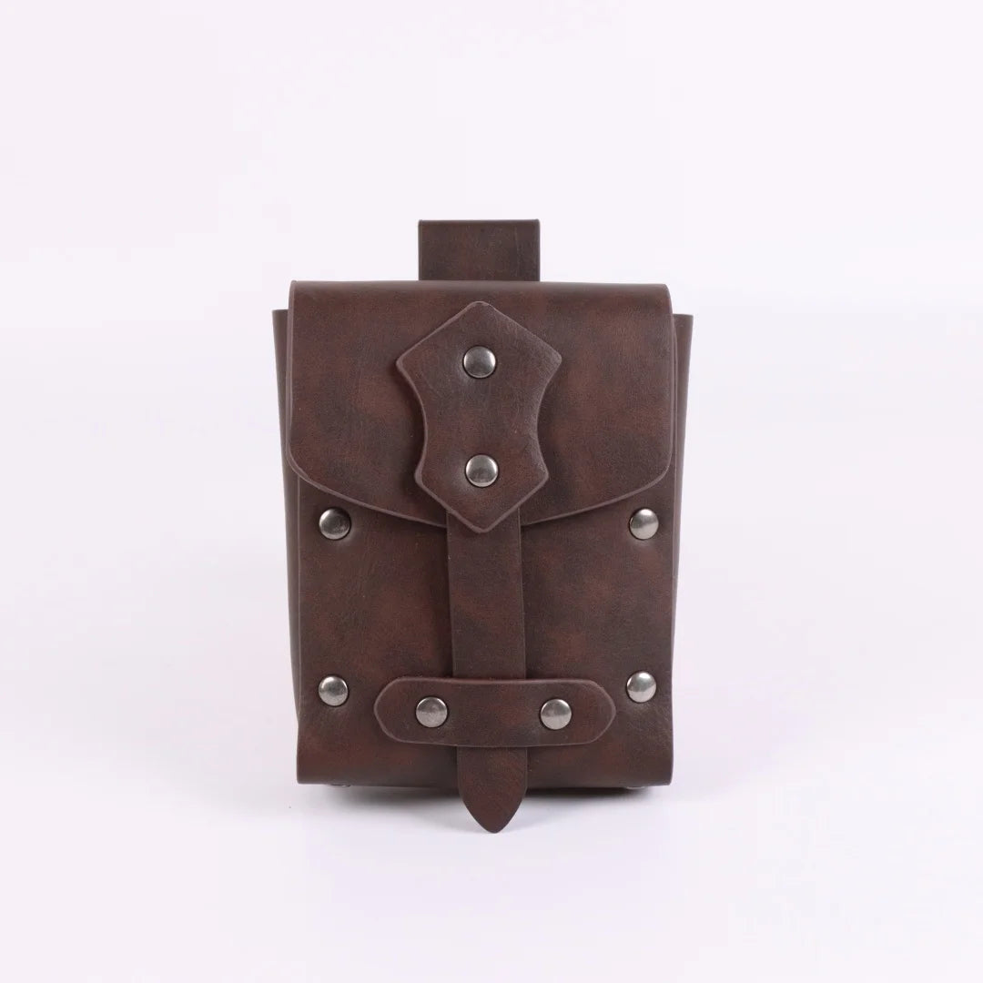 UYEE Punk Style Y2K Fashion Pu Leather Waist Belt For Women Harness Belt With Bag Suspenders Body Corset Halloween Accessories