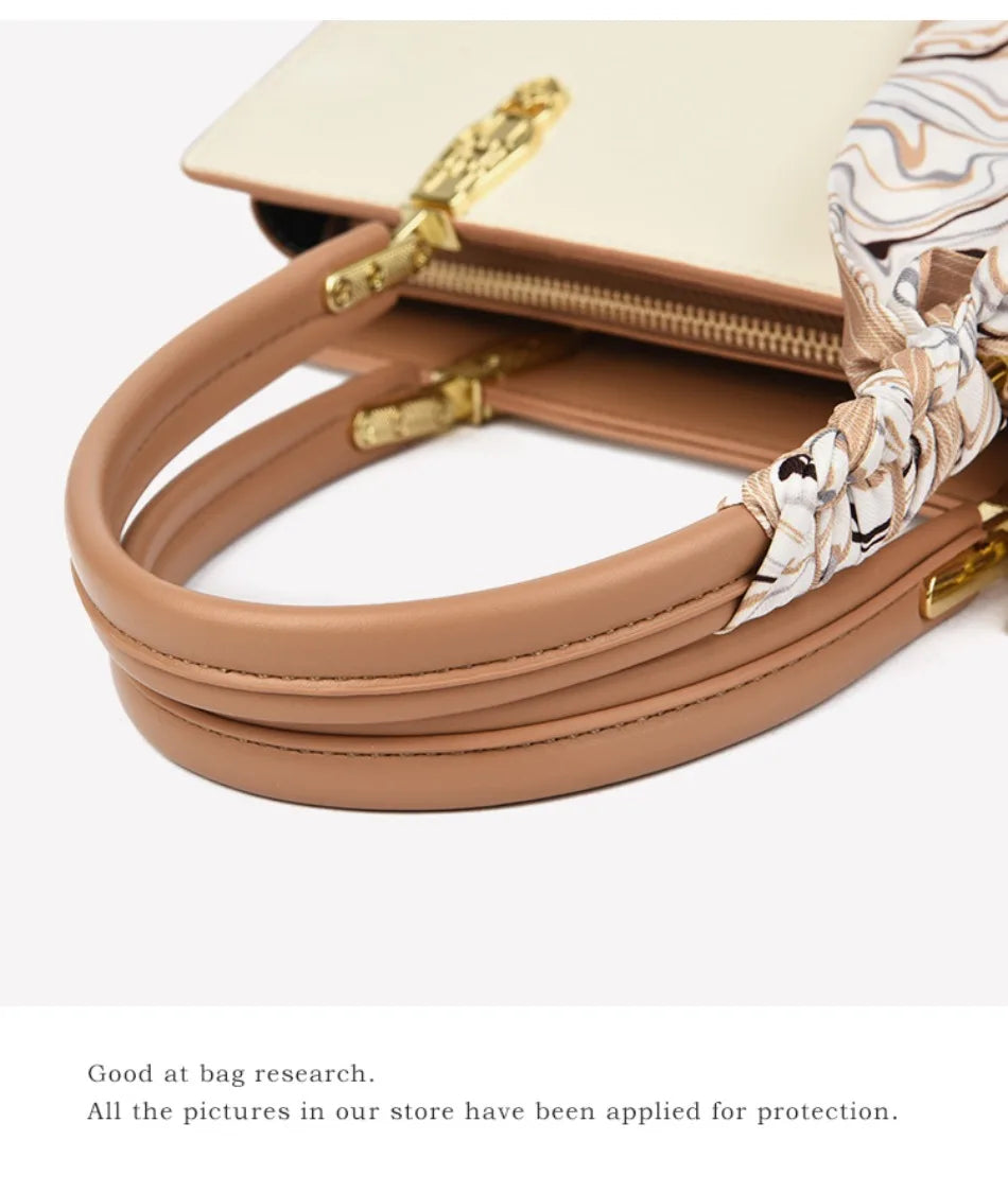 Genuine Brand  Women Bags Luxury  PU Leather  Embroidery Shoulder Bags Crossbody Messenger Bags for Women Casual Tote Sac A Main
