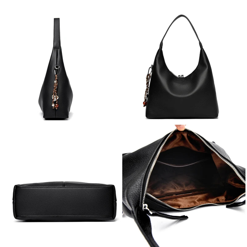 High Quality Leather Women Handbag Designer Female Large capacity Crossbody Bag Shoulder Messenger Bag Ladies Tote Sac A Main